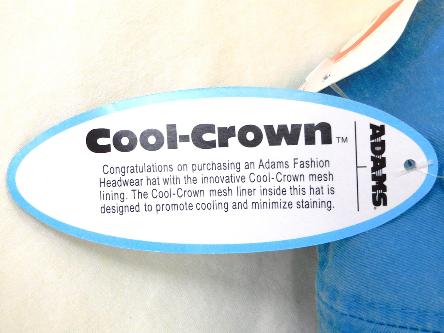 AutoBarn Adjustable Hat - Caribbean Blue