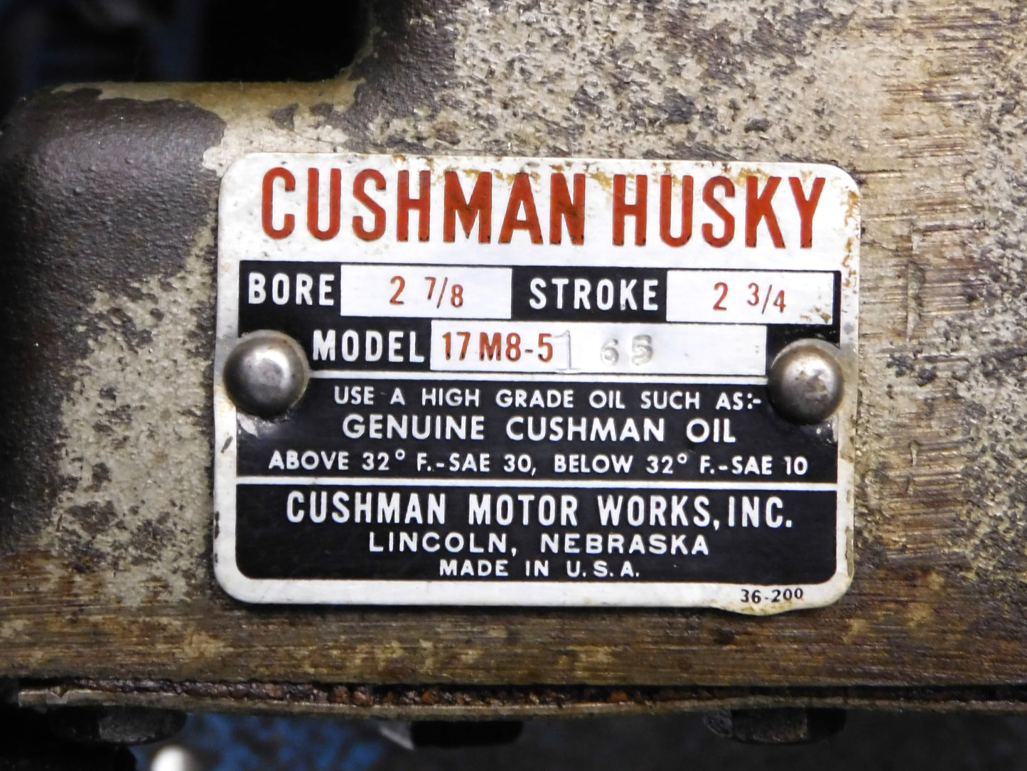 STK 10391 1955 Cushman Road King