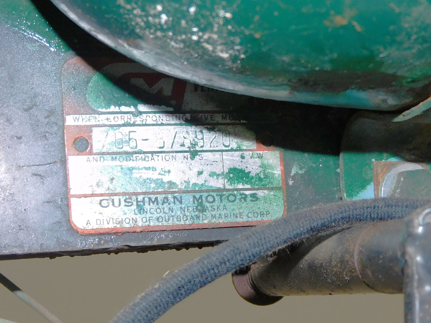 STK 10393 1961 Cushman Eagle