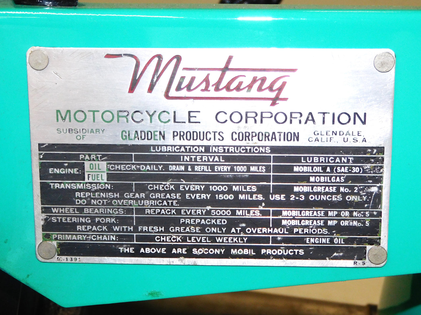 STK 10398 1956 Mustang Colt