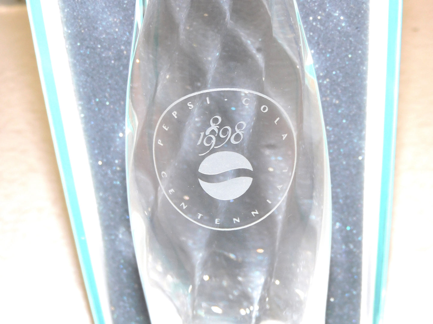 1998 Tiffany & Co. Pepsi Centennial Bottle