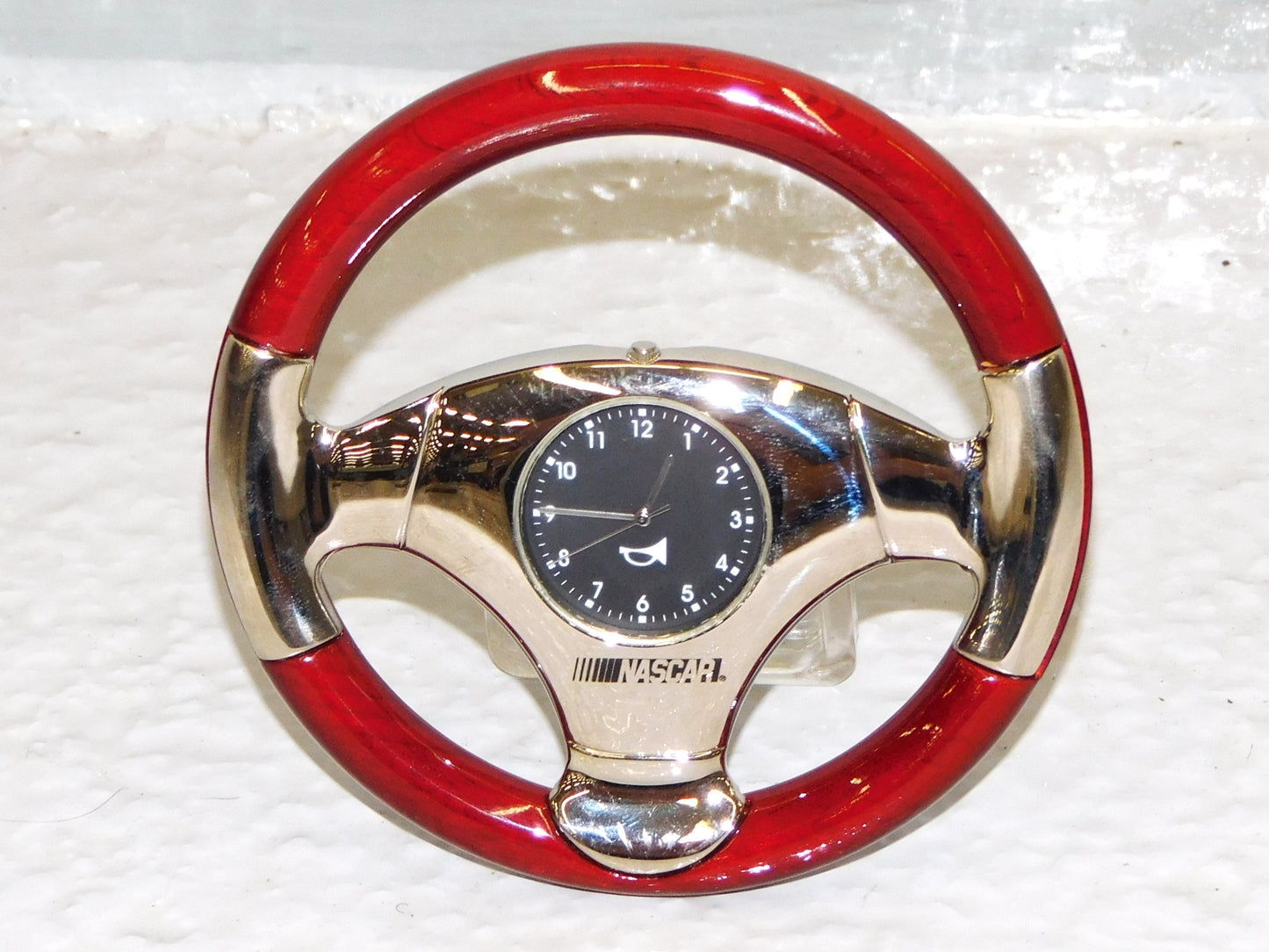 4 Inch NASCAR Steering Wheel Clock