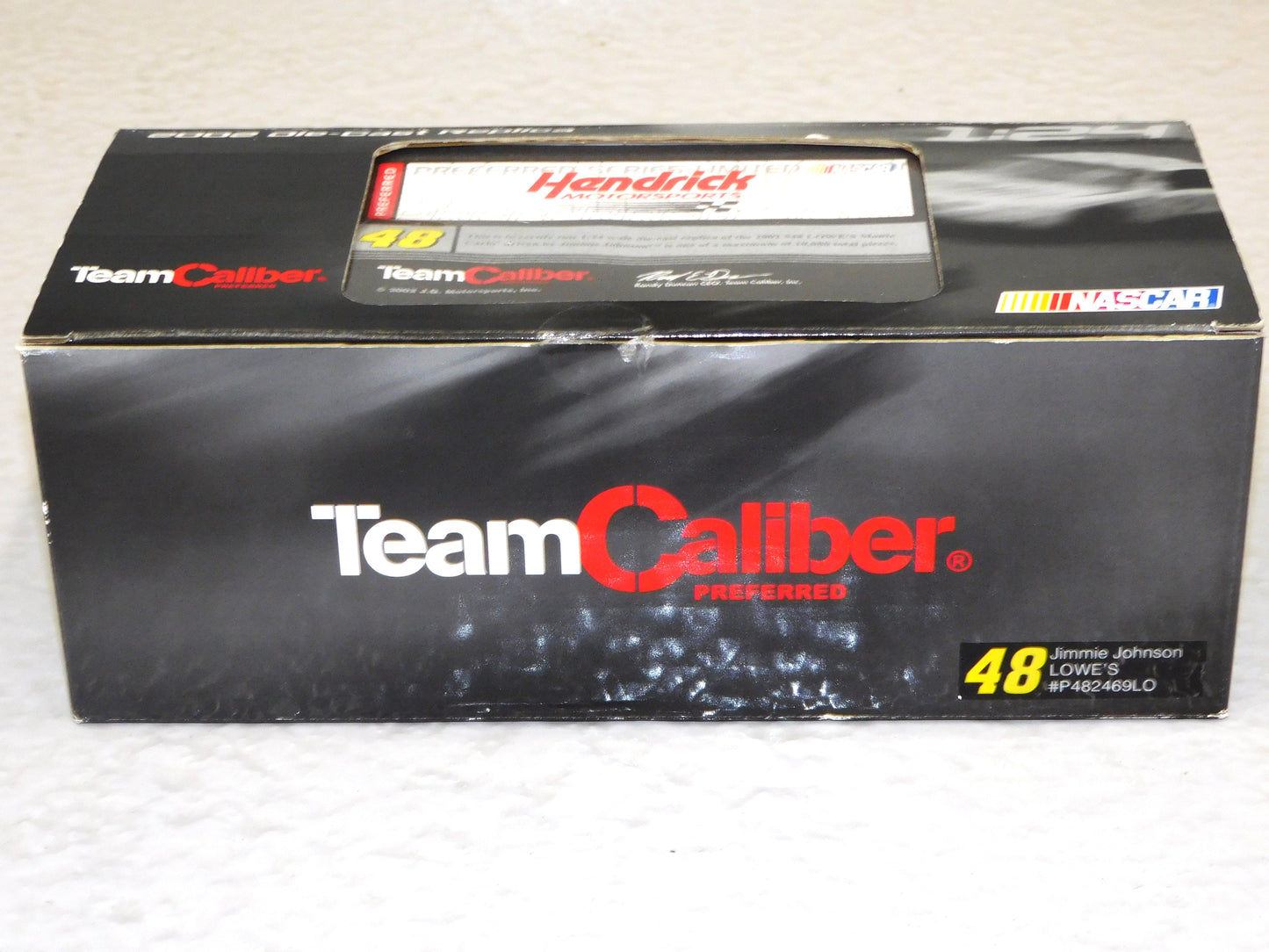 STK 10310  2002 Autographed Jimmie Johnson Rookie Sample 1:24 Diecast