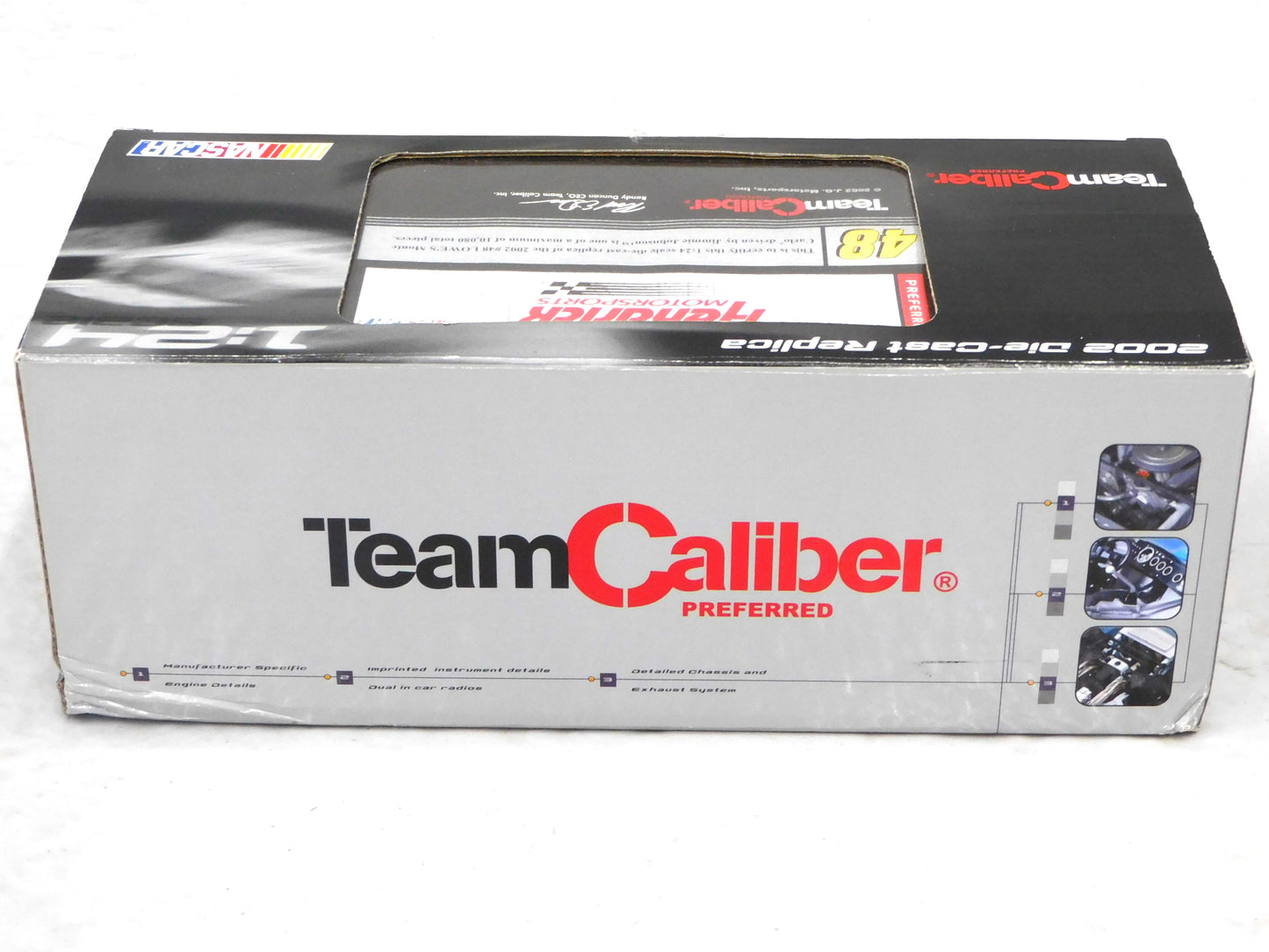 STK 10310  2002 Autographed Jimmie Johnson Rookie Sample 1:24 Diecast