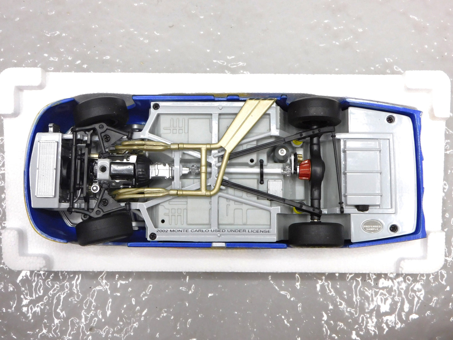 STK 10310  2002 Autographed Jimmie Johnson Rookie Sample 1:24 Diecast