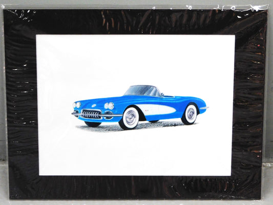 STK 10324  C1 Vette Print by Marris Gulledge