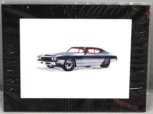 STK 10326  69 Chevelle Print by Marris Gulledge