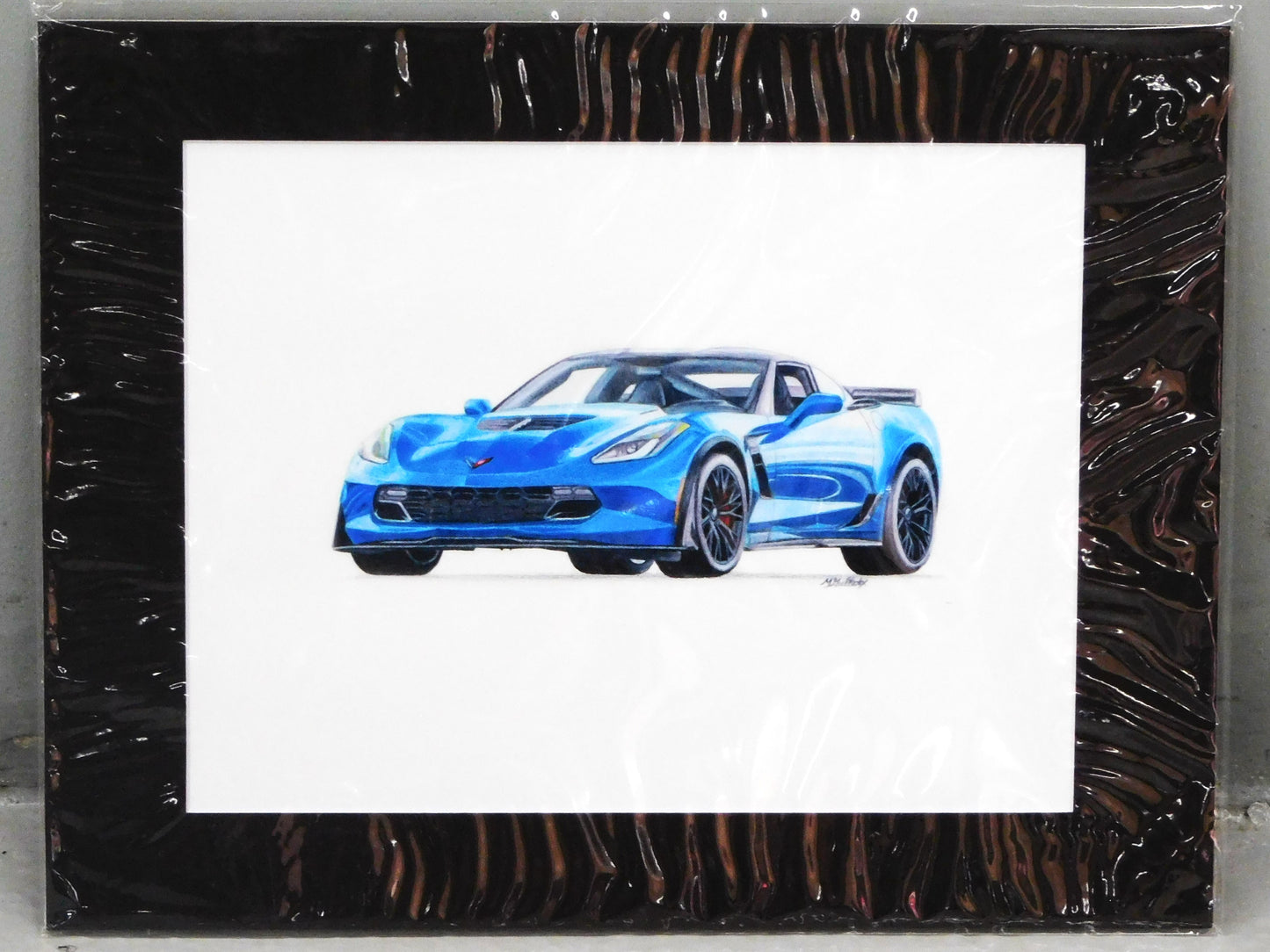 STK 10329  Blue C7 Print by Marris Gulledge