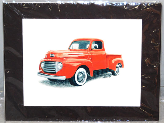 STK 10330  Ford Truck Print by Marris Gulledge