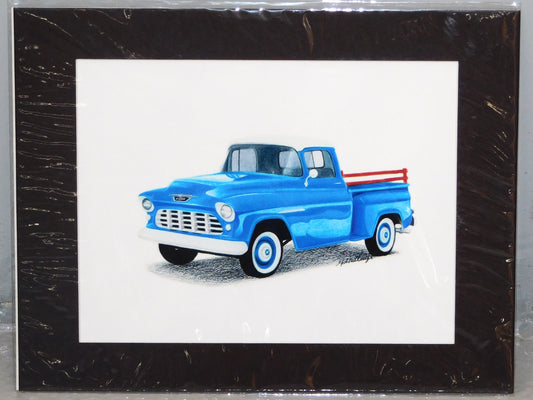 STK 10331  Chevy Truck Print by Marris Gulledge