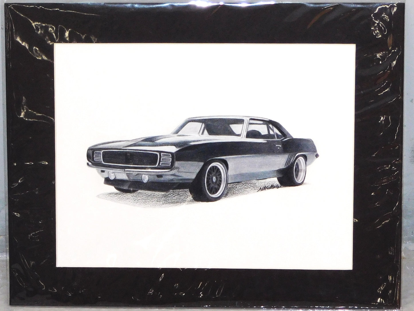 69 Camaro Original Artwork by Marris Gulledge