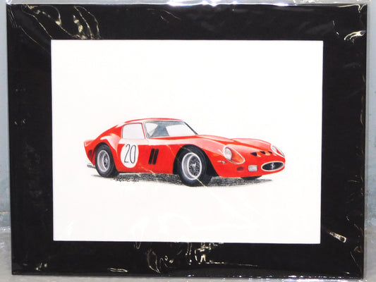 STK 10351  Ferrari GTO Original Artwork by Marris Gulledge
