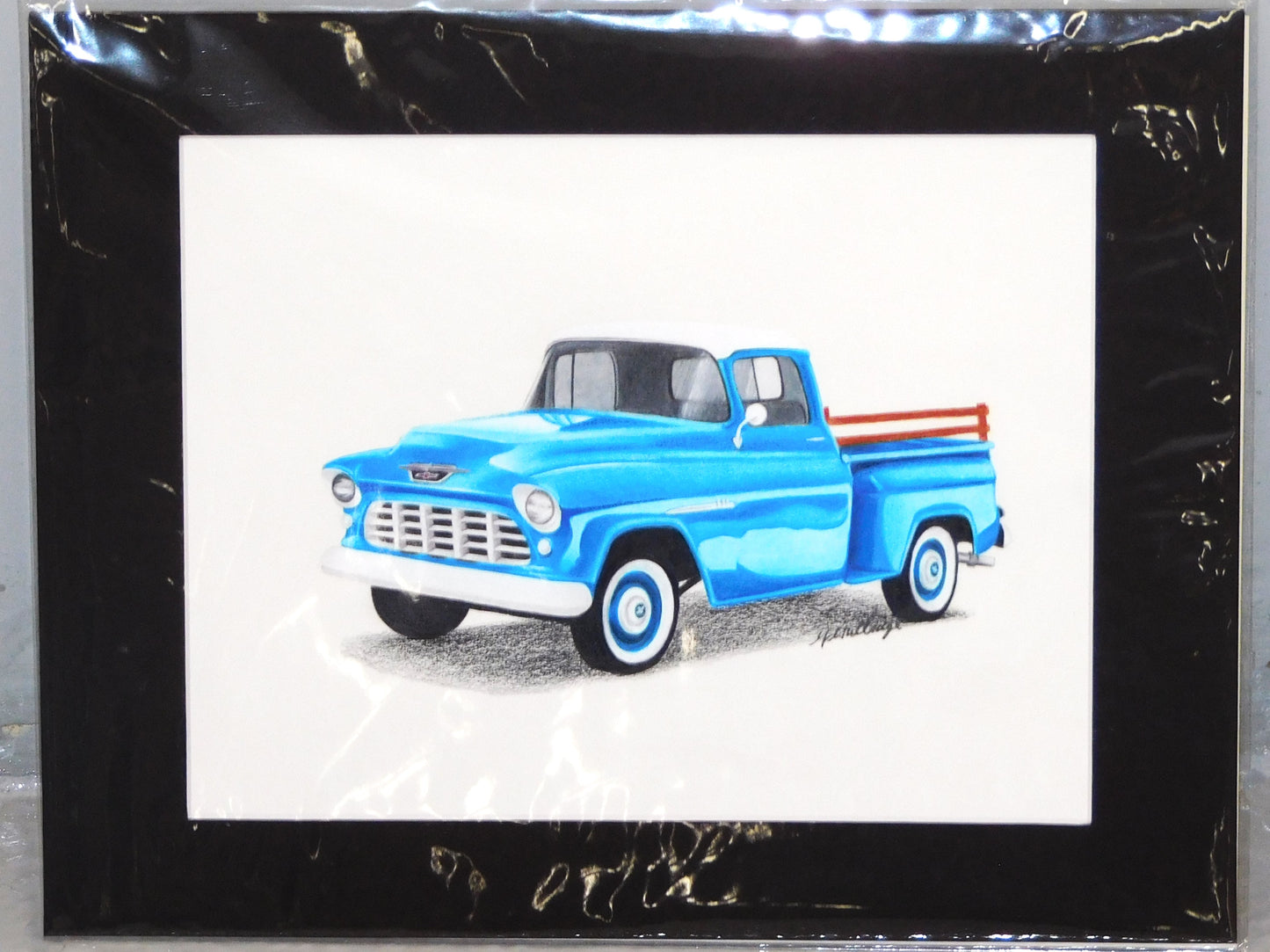 STK 10348 Chevy Truck Original Artwork by Marris Gulledge