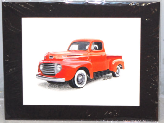 STK 10347  Ford Truck Original Artwork by Marris Gulledge