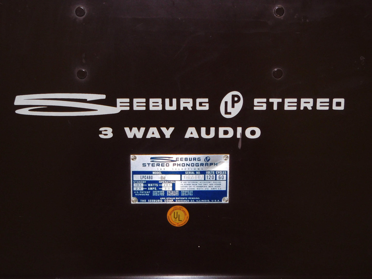 STK 10399 1964 Seeburg LPC480 Jukebox
