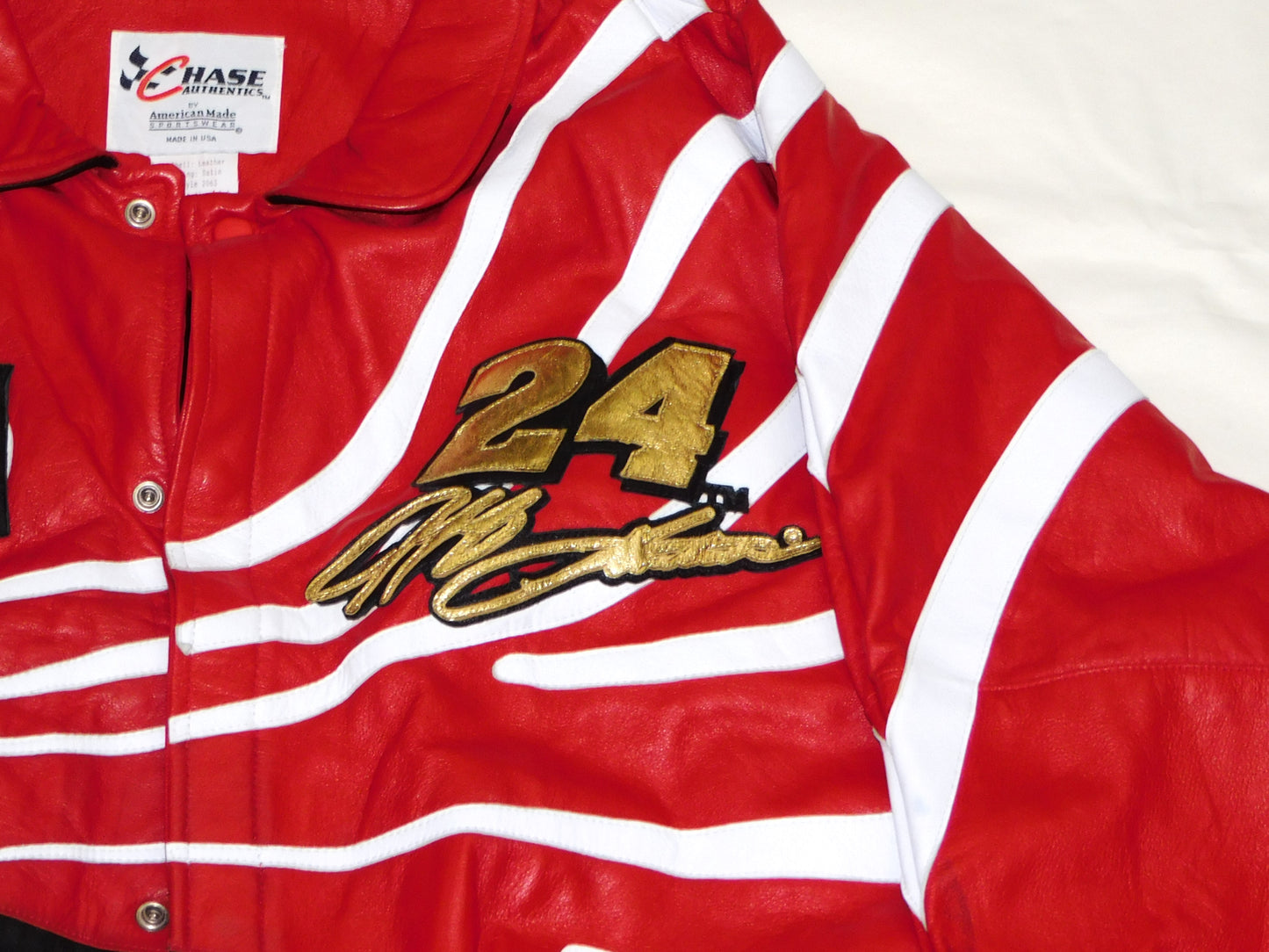 STK 10423 1997 Winston Cup Champion Team Leather Jacket