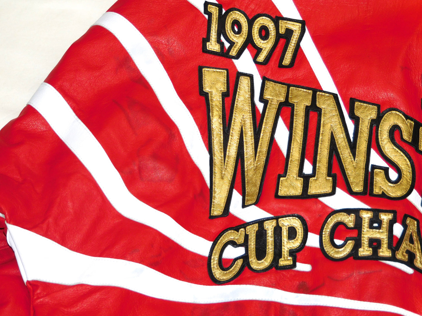 STK 10423 1997 Winston Cup Champion Team Leather Jacket