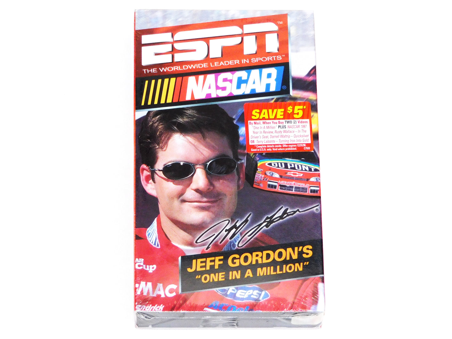 STK 10314 Jeff Gordon VHS Set of 4