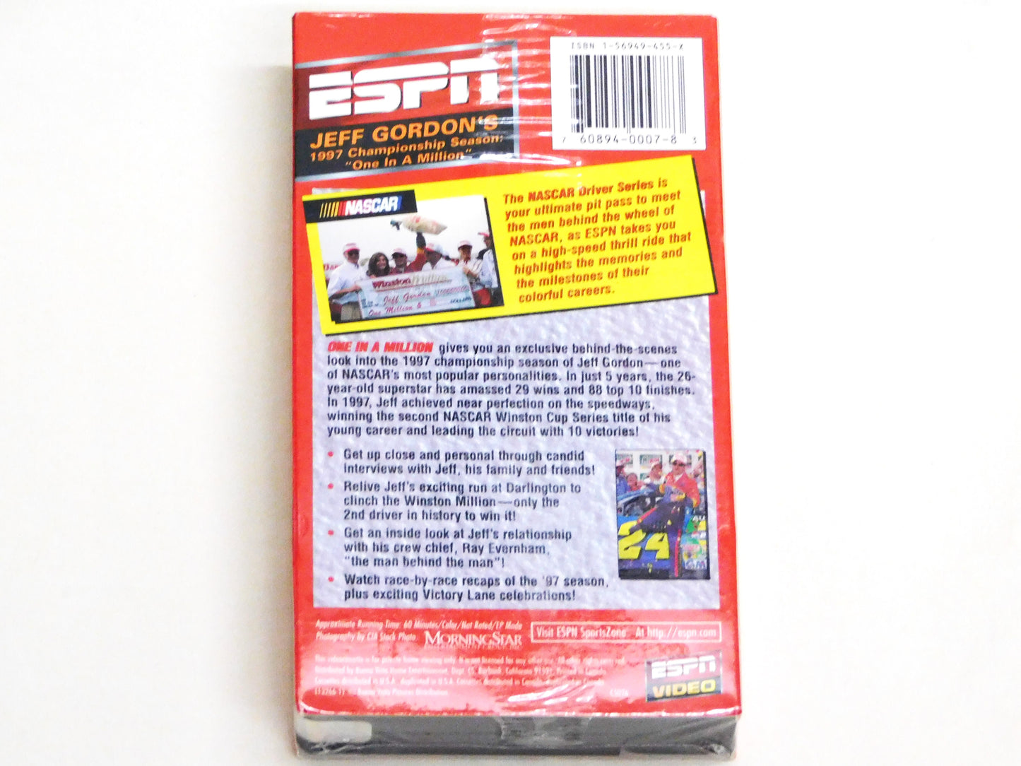 STK 10314 Jeff Gordon VHS Set of 4