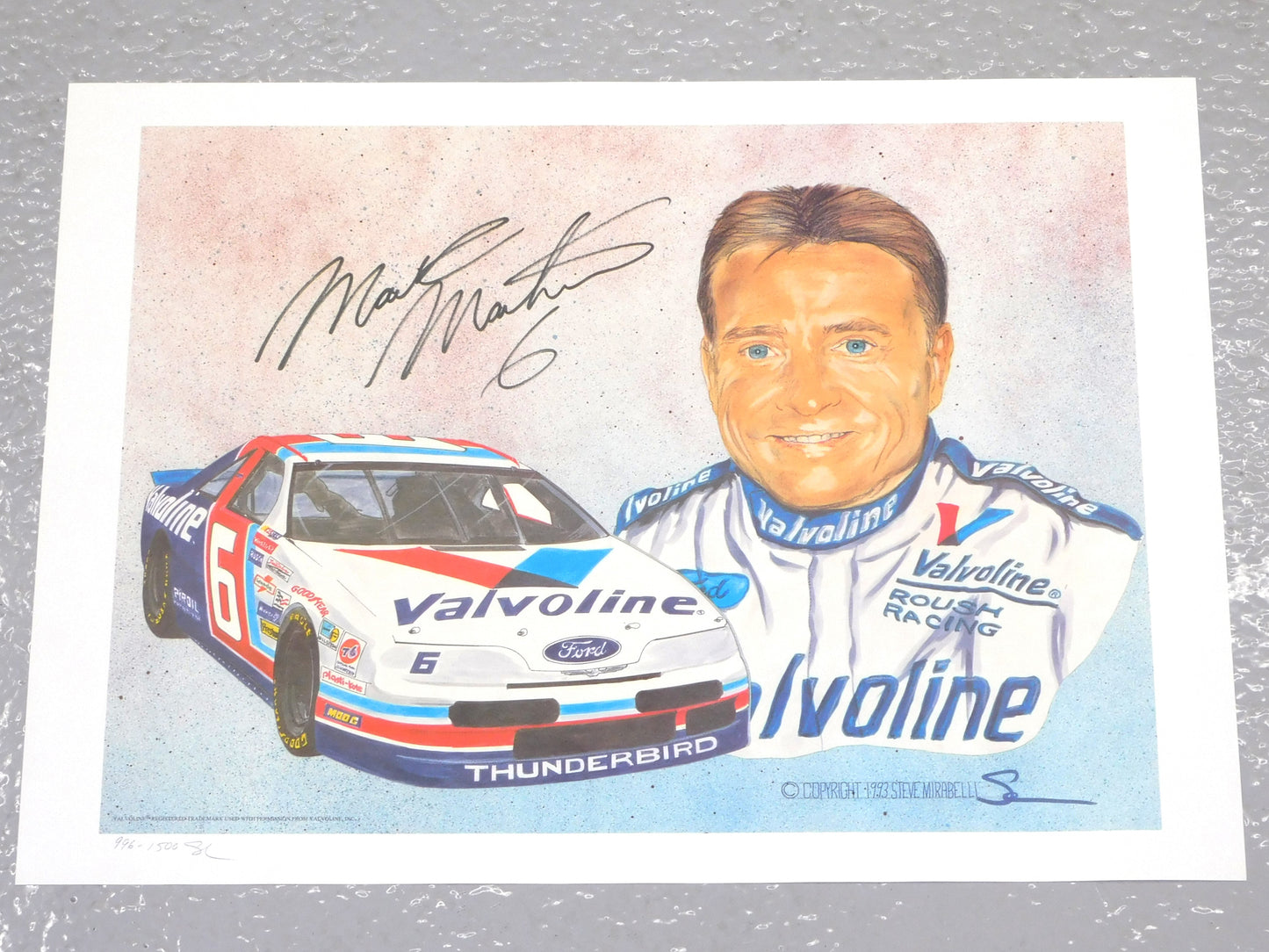 STK 10479 1993 Mark Martin Poster