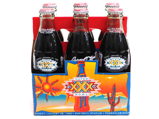 STK 10435 Super Bowl XXX Coca-Cola 6-Pack