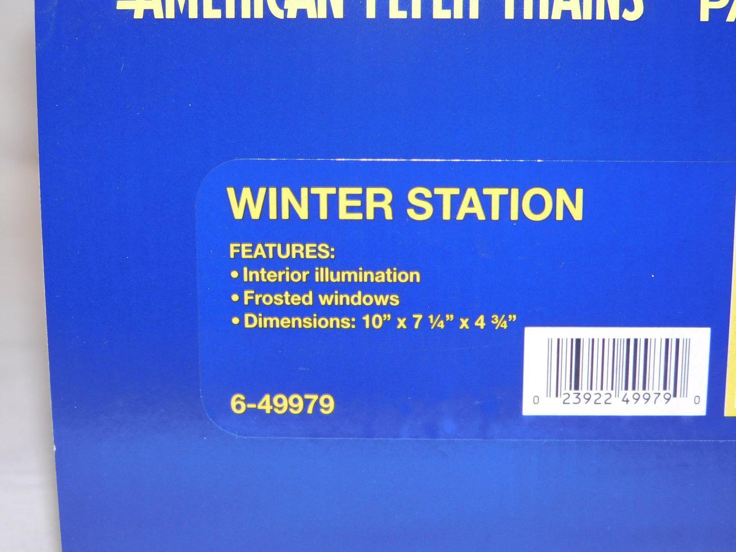 STK 10411 American Flyer Winter Station