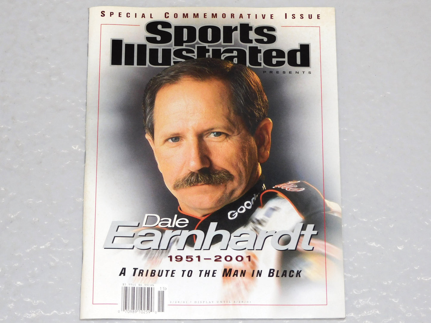 STK 10516 2001 Sports Illustrated Dale Earnhardt Tribute