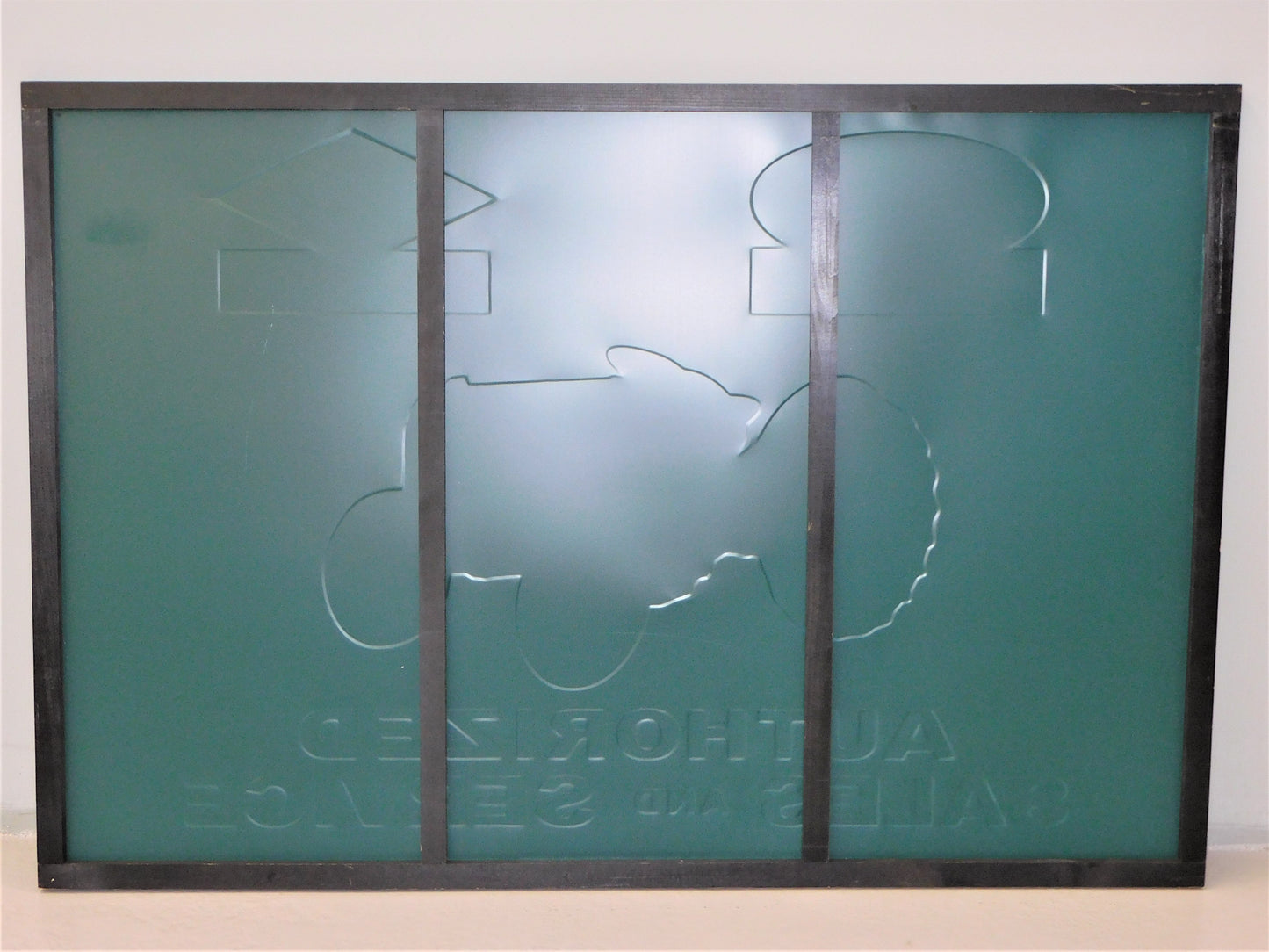 STK 10239  1980s Ford Tractor and Dearborn Farm Equipment Tin Sign