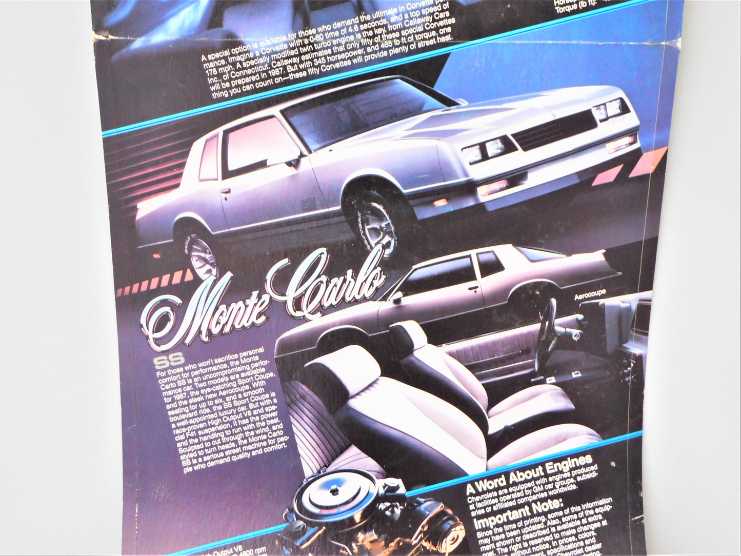 1987 Chevrolet Dealership Showroom Sign