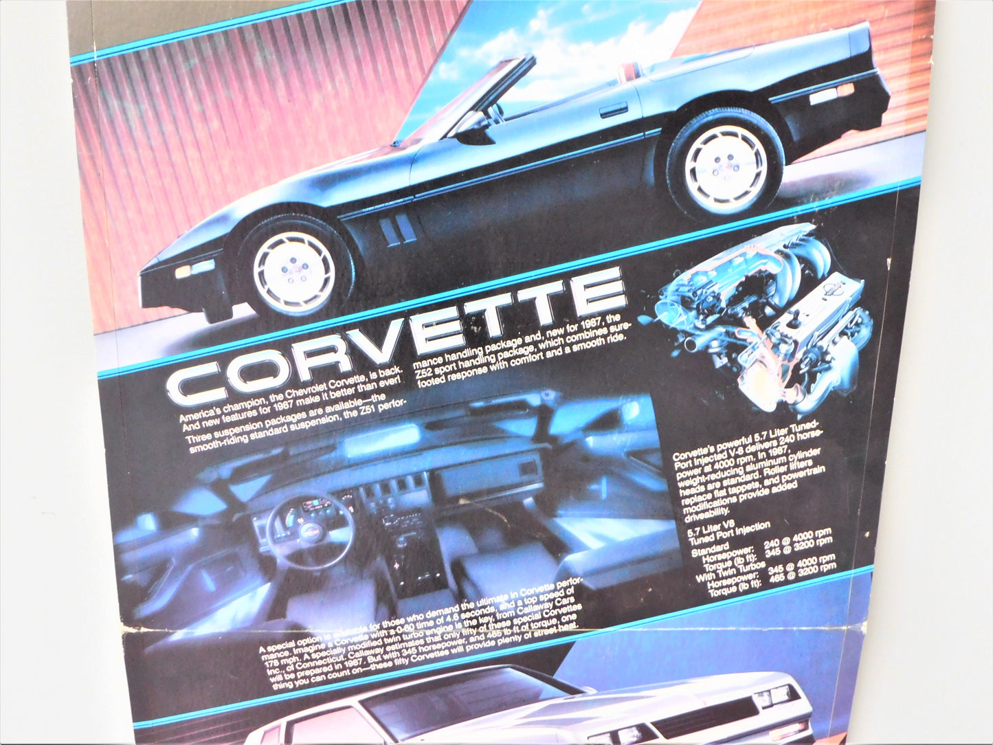 1987 Chevrolet Dealership Showroom Sign