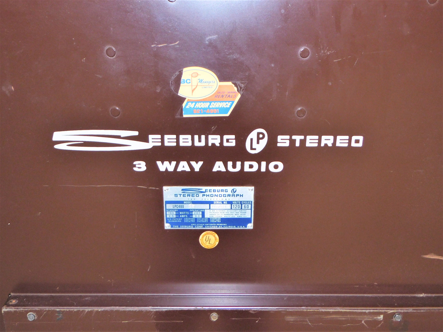 STK 10300 1964 Seeburg Jukebox