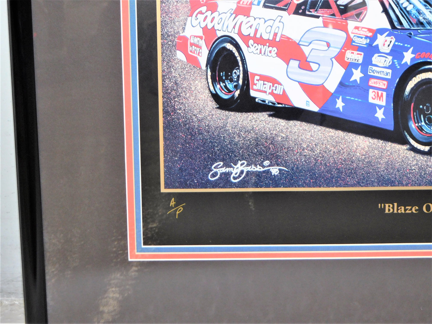 1996 Sam Bass "Blaze of Glory" Artist Proof
