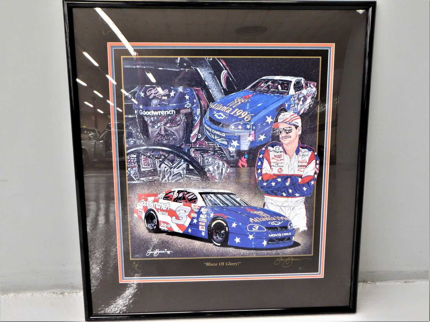 1996 Sam Bass "Blaze of Glory" Artist Proof