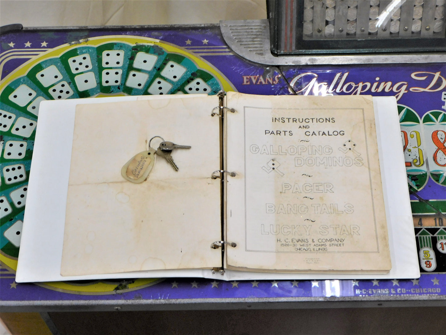 1946 Evan's Galloping Dominos