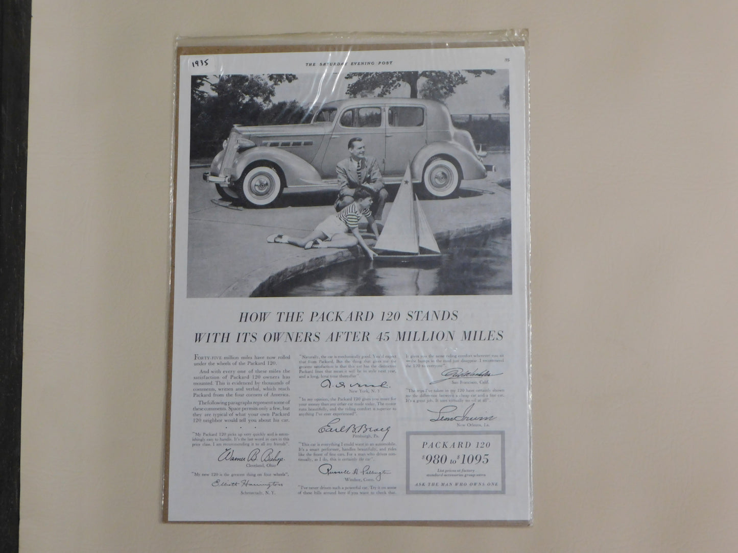 Classic Automotive Advertising - Contact Us to See if We Have Your Make/Model