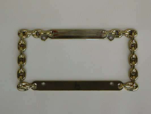 STK 10019  Gold Chain Plate Frame