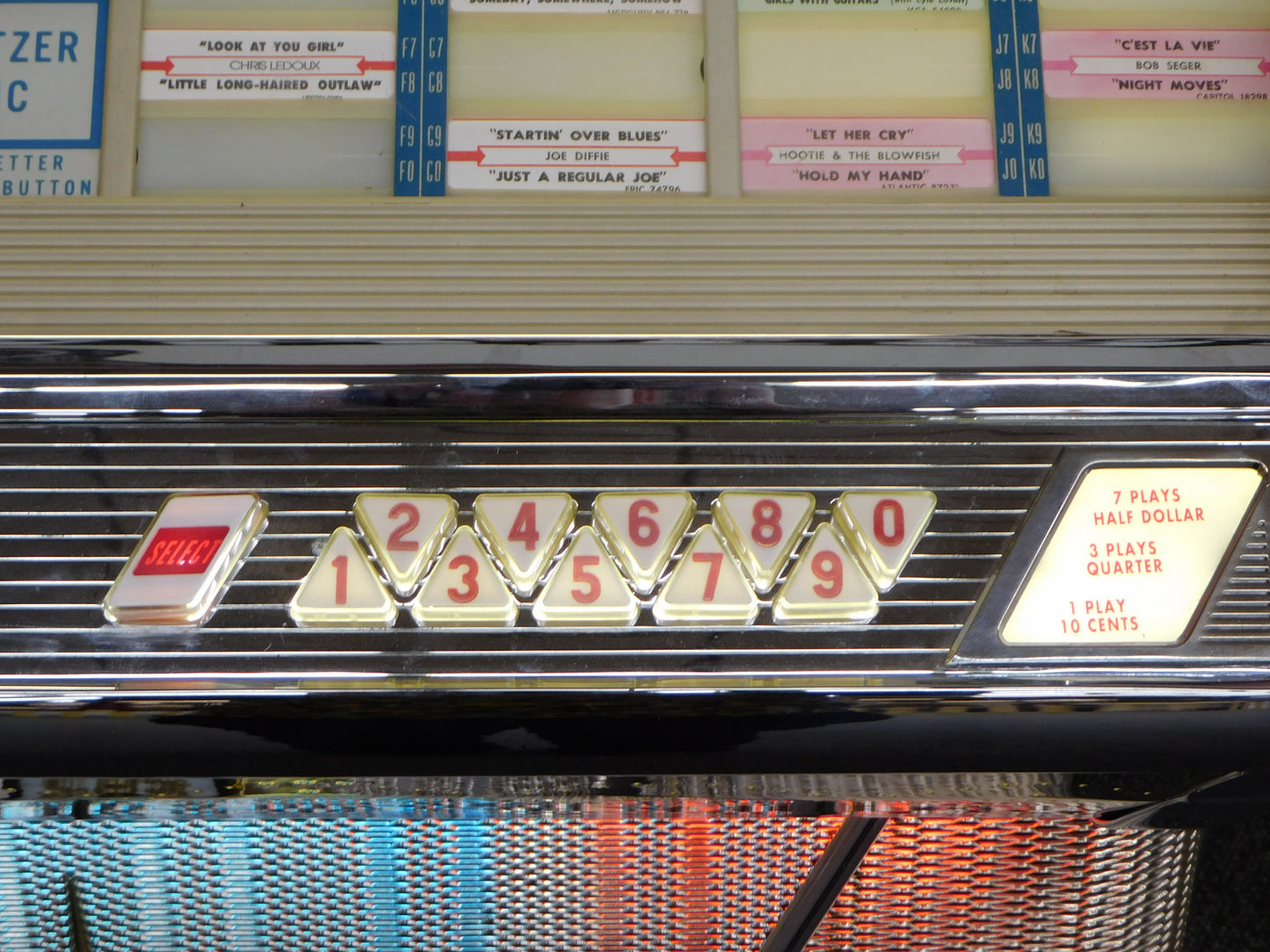 STK 10028  1960 Wurlitzer Model 2410 Jukebox