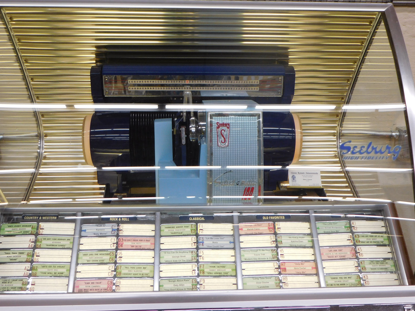 STK 10029 1954 Seeburg Model R Jukebox