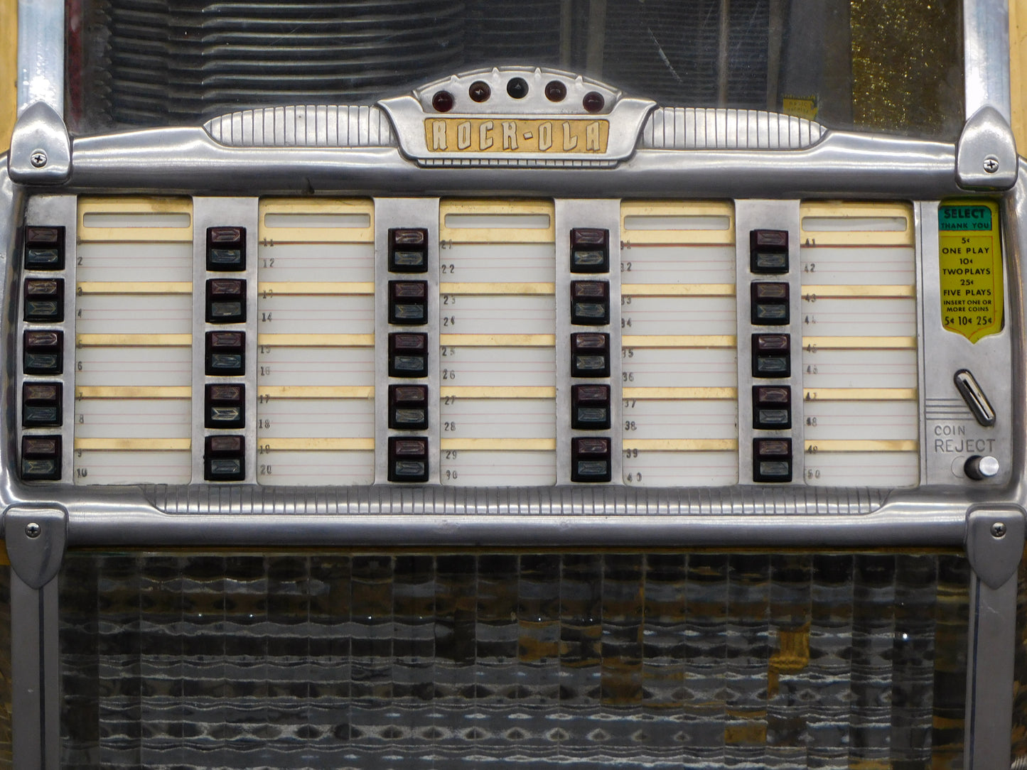 1950/1951 Rock-Ola Rocket Jukebox