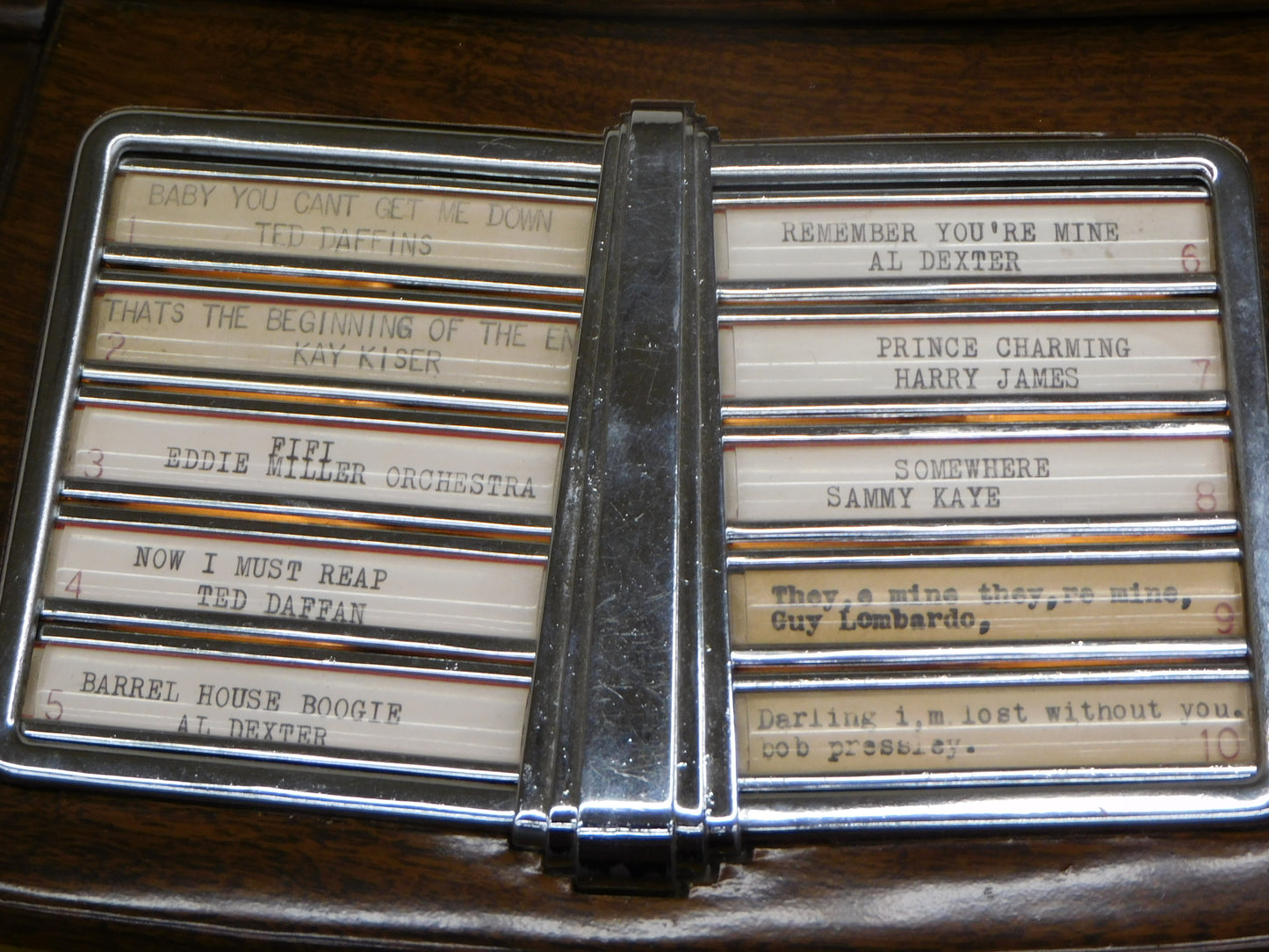 1947 Seeburg Symphonola "Trashcan" Jukebox