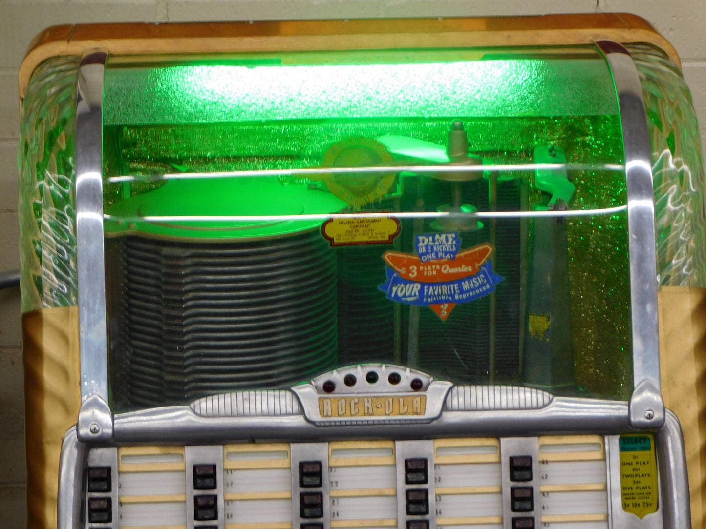 1950/1951 Rock-Ola Rocket Jukebox