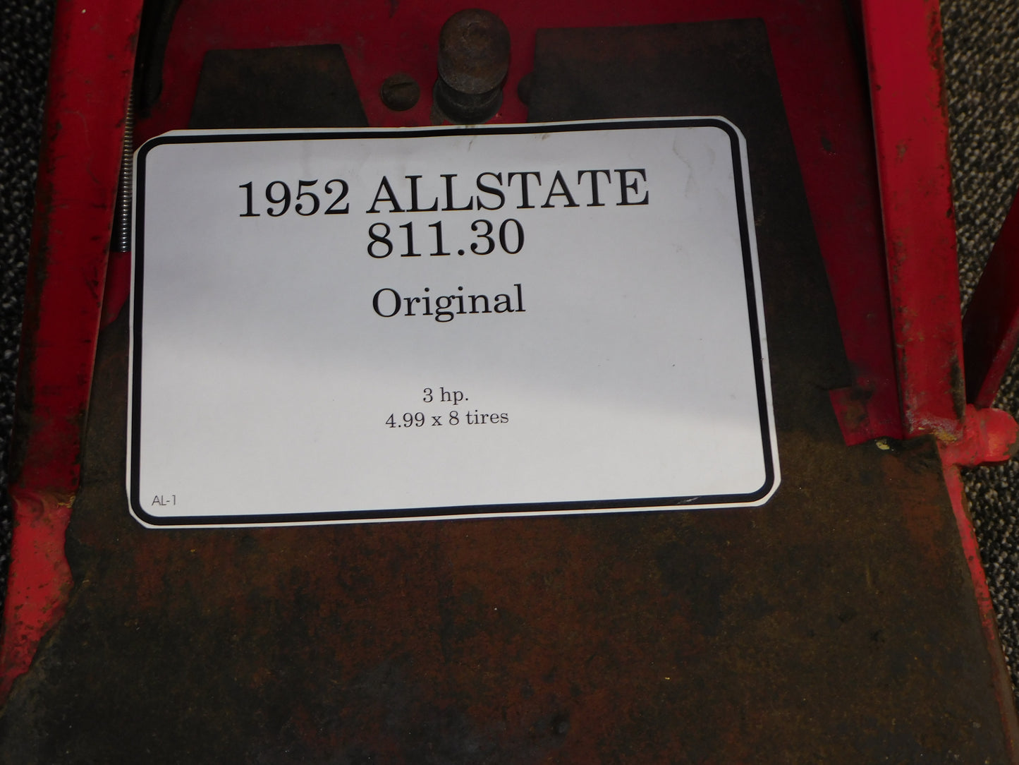 STK 10039 1952 Allstate Scooter
