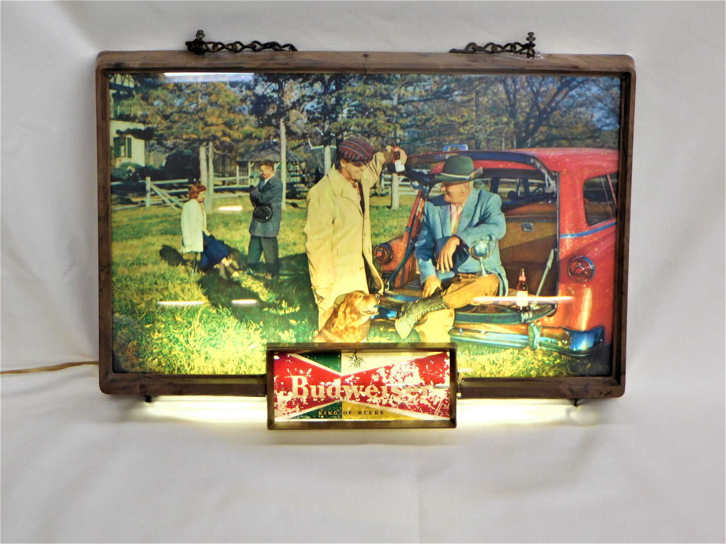 1950s Budweiser Lighted Sign