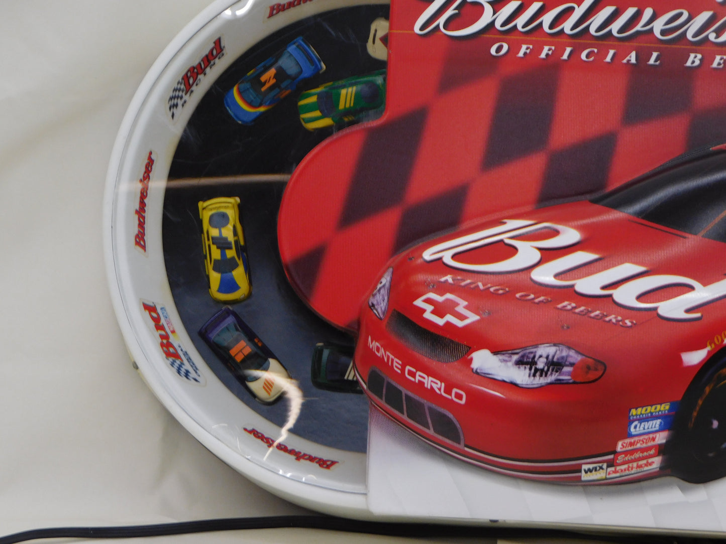 2001 Budweiser Dale Jr Lighted Motion Sign