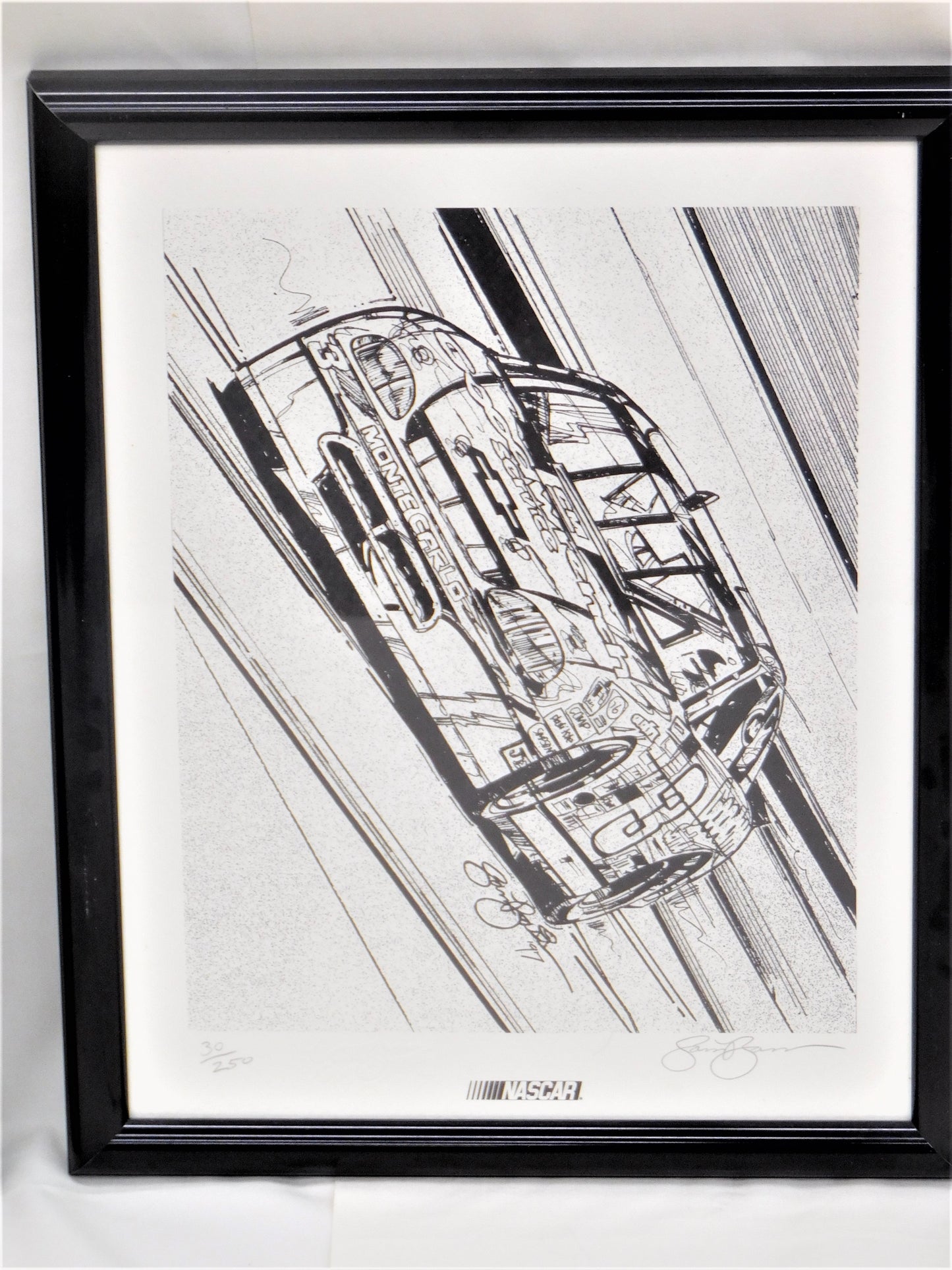 1997 Sam Bass Earnhardt Set of 3 Prints