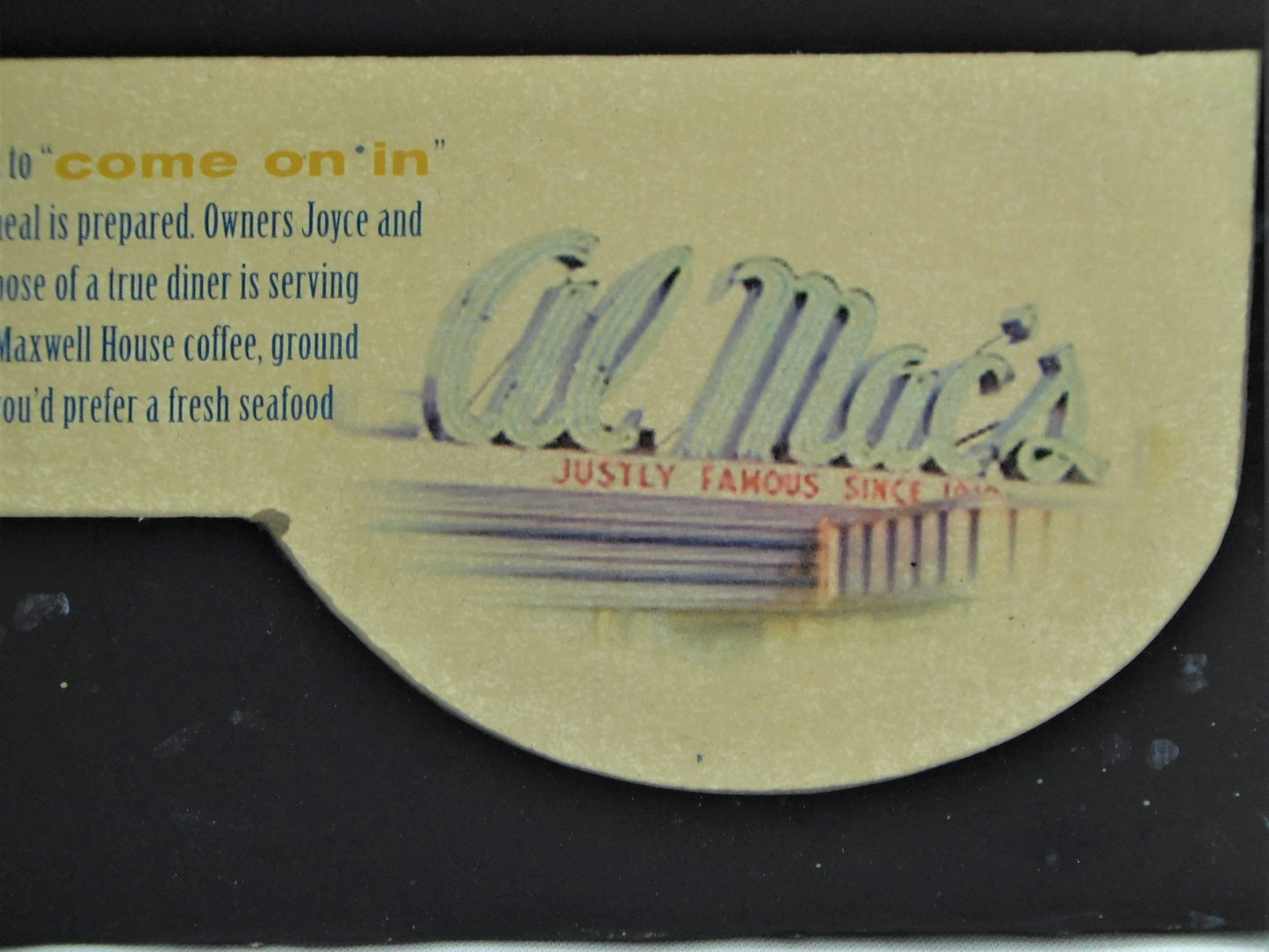 Al Mac's Diner Collage
