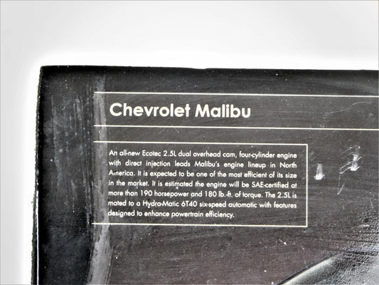 STK 10078  Chevrolet Malibu Ad Art