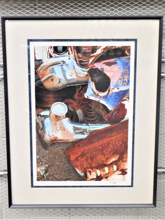 STK 10104  Pieces of a Dream Original Framed Watercolor by Dan McCrary