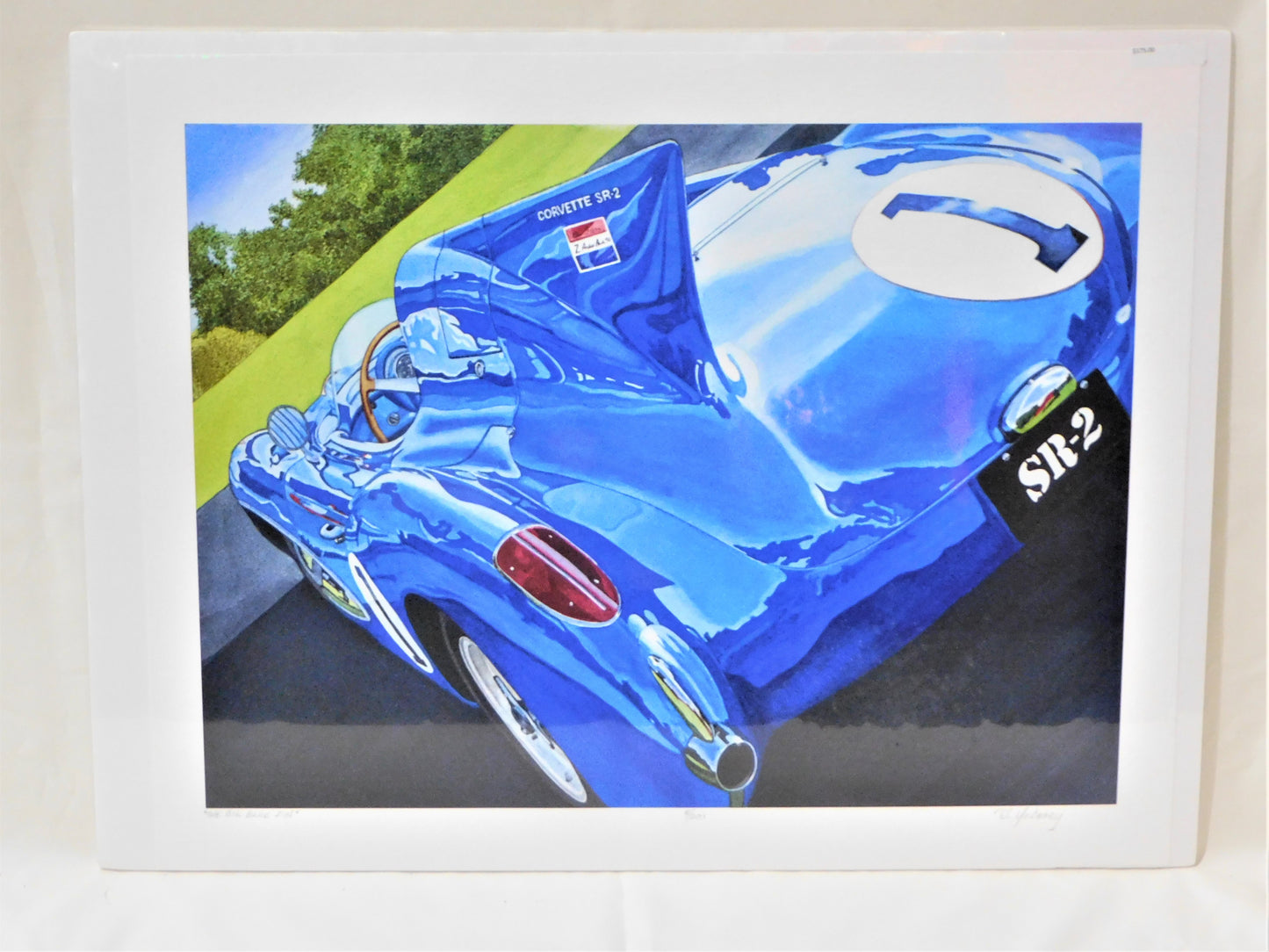 STK 10089  The Big Blue Fin Print by Dan McCrary