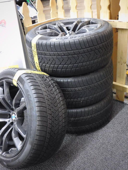 STK 10115  Set of 2014 BMW Ronal Wheels/Tires